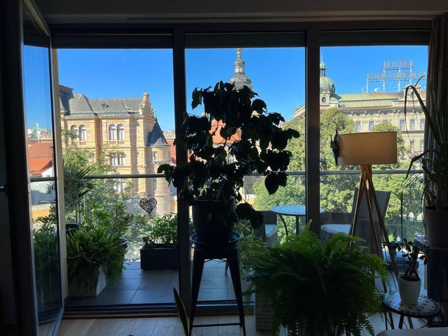 Apartment In Historical Center With Park View Pilsen Exterior foto